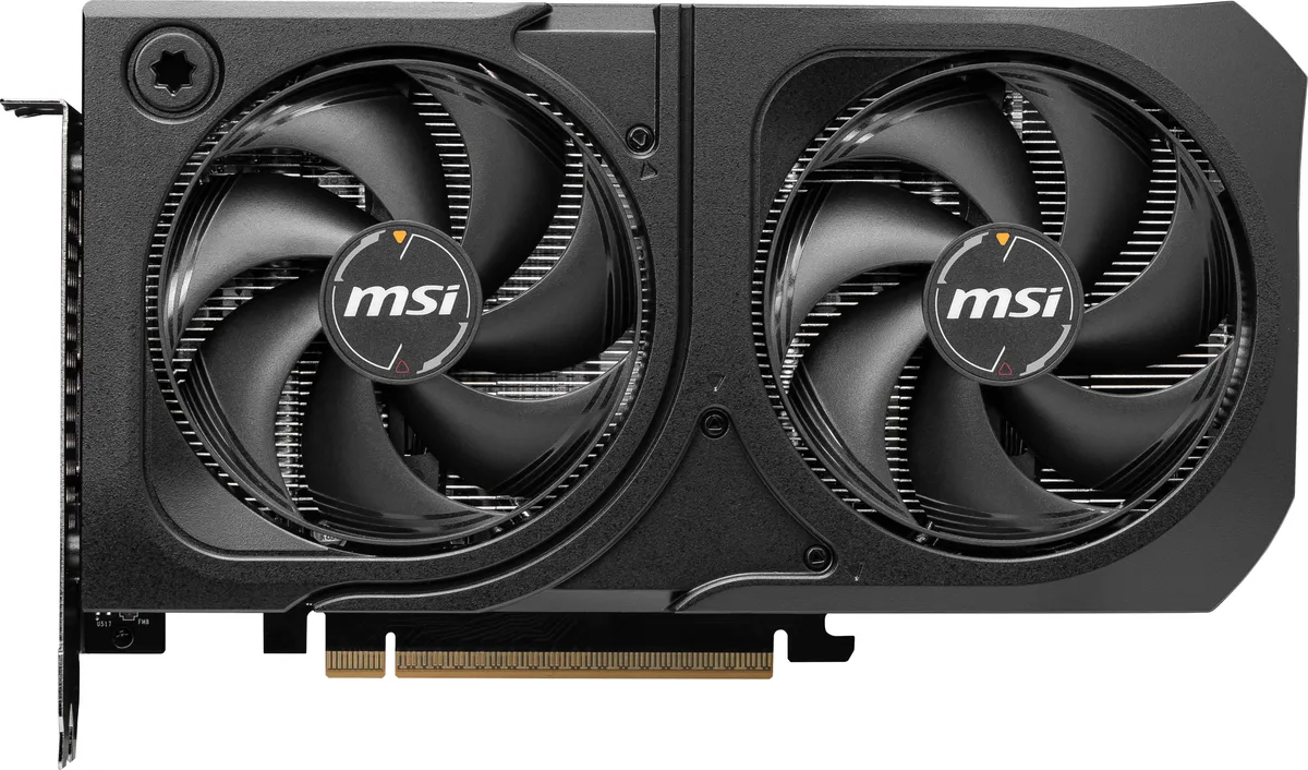 MSI MSI RTX 5060 Ti 16G SHADOW 2X OC PLUS graphics card 128-Bit GDDR7 28 Gbps — product photo