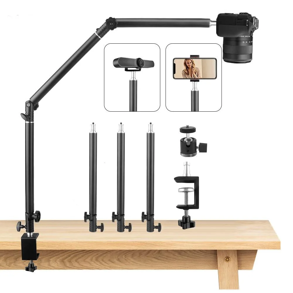 JEBUTU MS05 Overhead Camera Desk Mount Stand 14.5"-41 — product photo