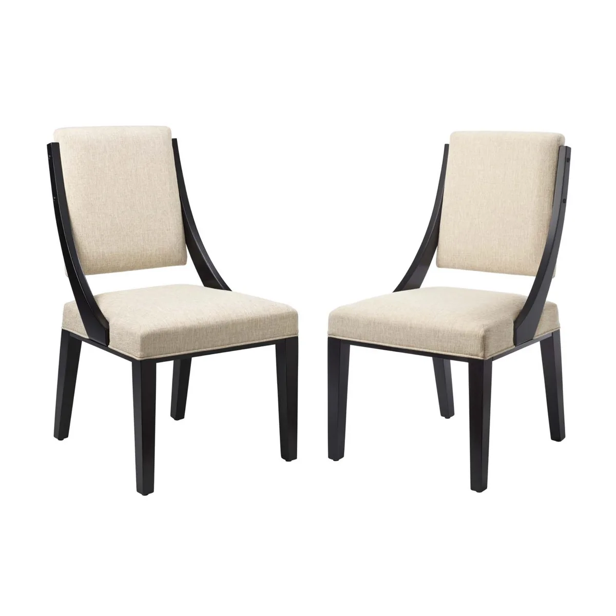 Modway Furniture Modway Furniture Cambridge Upholstered Fabric Dining Chairs Set of 2 Decorative Shelving — product photo