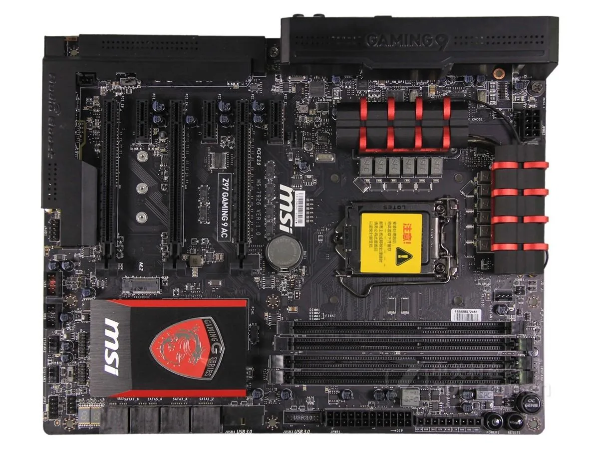 MSI MSI Z97 GAMING 9 AC Intel motherboard — product photo