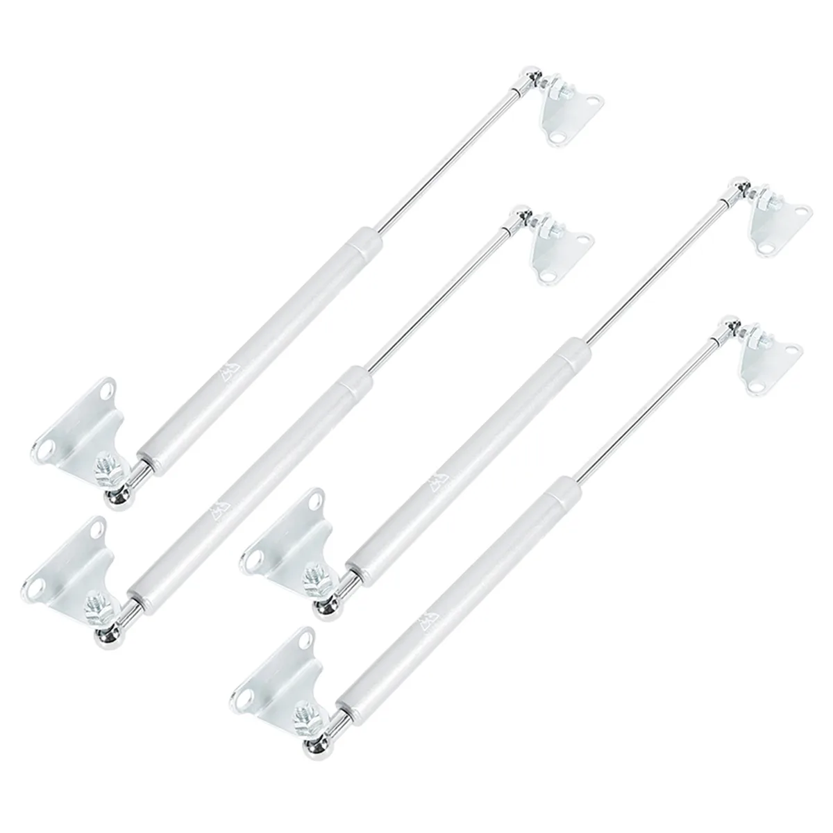 Unique-Bargains Unique-Bargains 4Pcs 15" 300N/67LB Silver Tone Lift Supports Struts — product photo