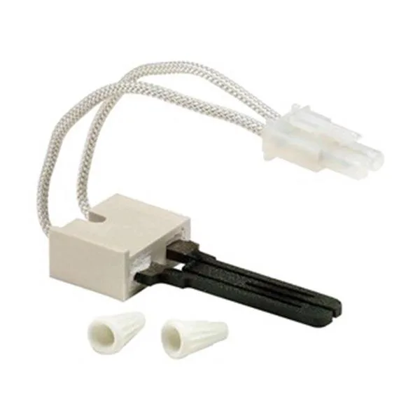 Robertshaw 41-410 271N hot surface igniter, flat ceramic tip, plug-in leads