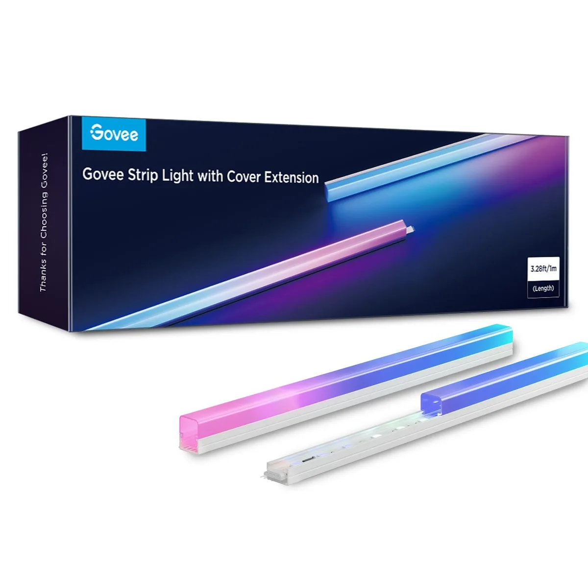  Govee H10B0 RGBIC LED Strip 3.28ft Extension Under Cabinet — product photo