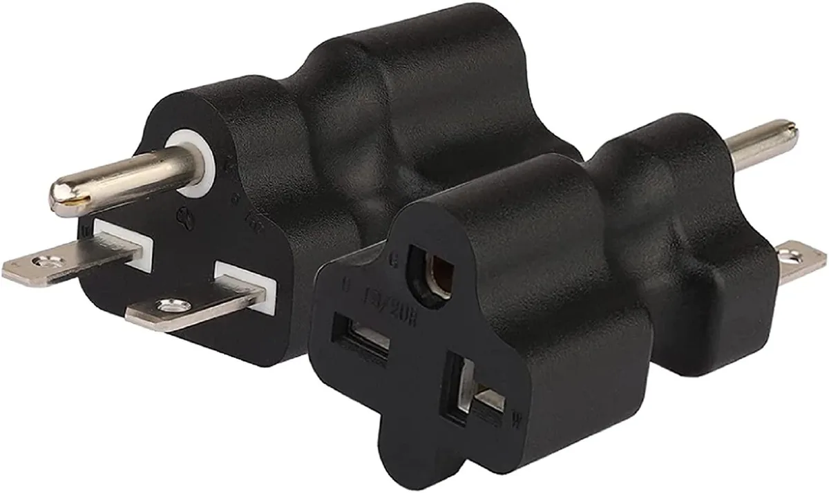 TeKit TeKit PA0201 6-15P to 6-15R & 6-20R Adapter 15A 250V 20A Blue — product photo