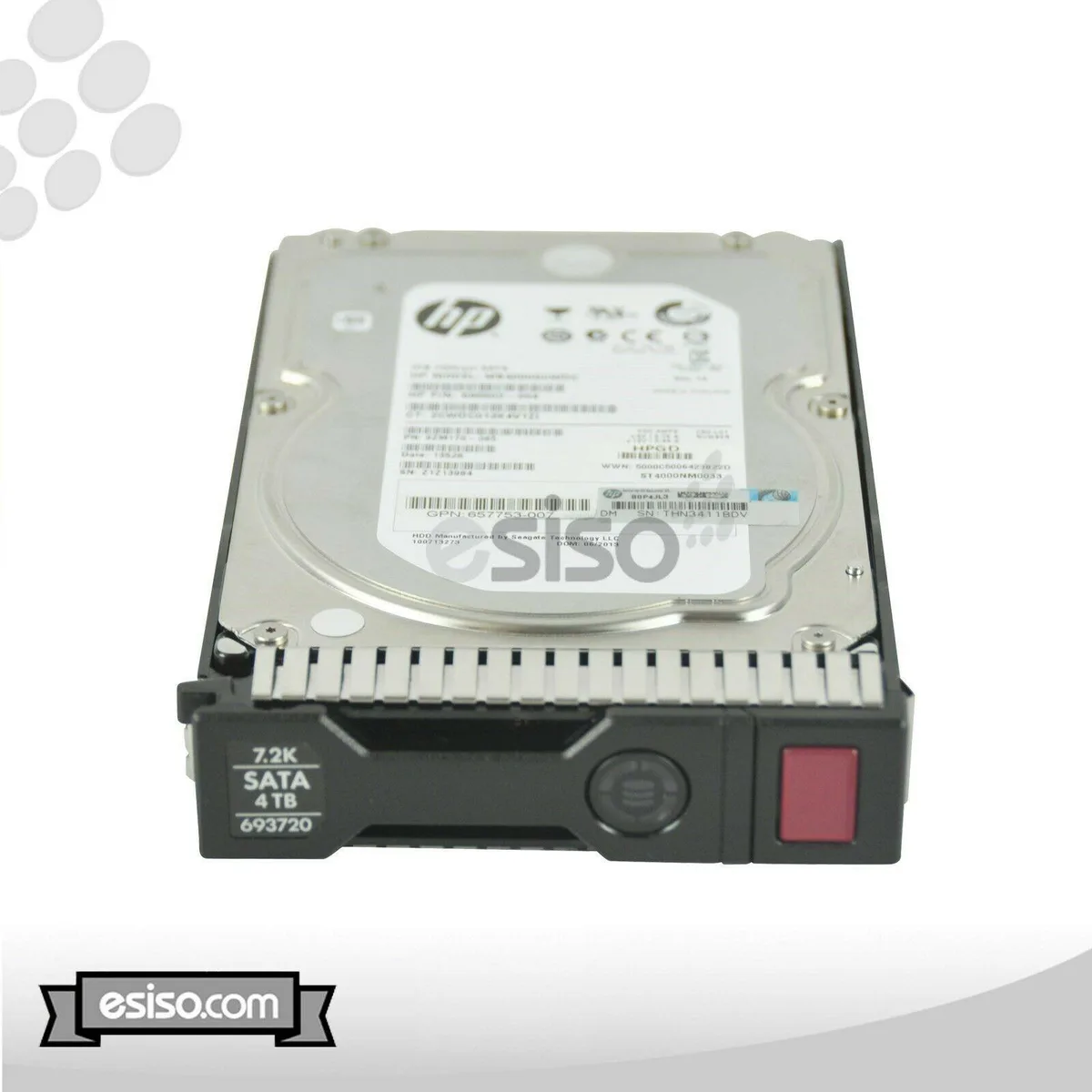 HP HP 693687-B21 4TB 7200RPM 3.5" SATA internal hard drive — product photo