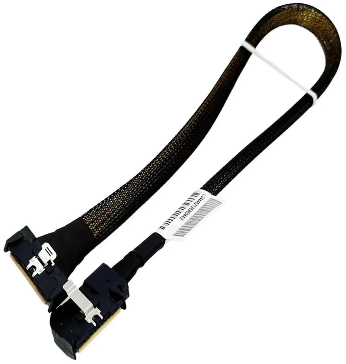 SMUGDESK SMUGDESK PCIe 5.0 MCIO x8 to MCIO 8i Cable Yellow 40cm — product photo