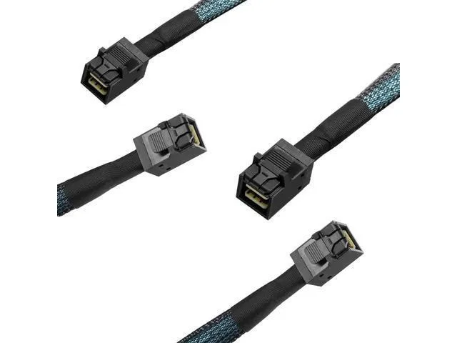 Fervit Fervit 2PCS Internal Mini SAS HD Cable SFF8643 to SFF8643 0.5M/1.6FT — product photo