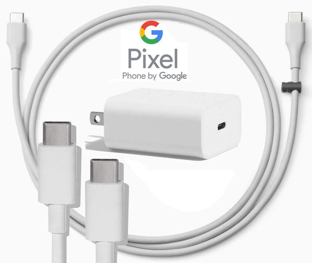 Google Google USB-C 18W 3.0A Charger with 3ft Cable — product photo
