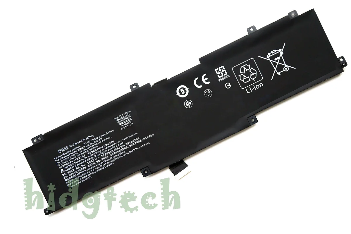 Beisite Beisite DG06XL laptop battery 11.55V 99Wh for Omen X 17-AP — product photo