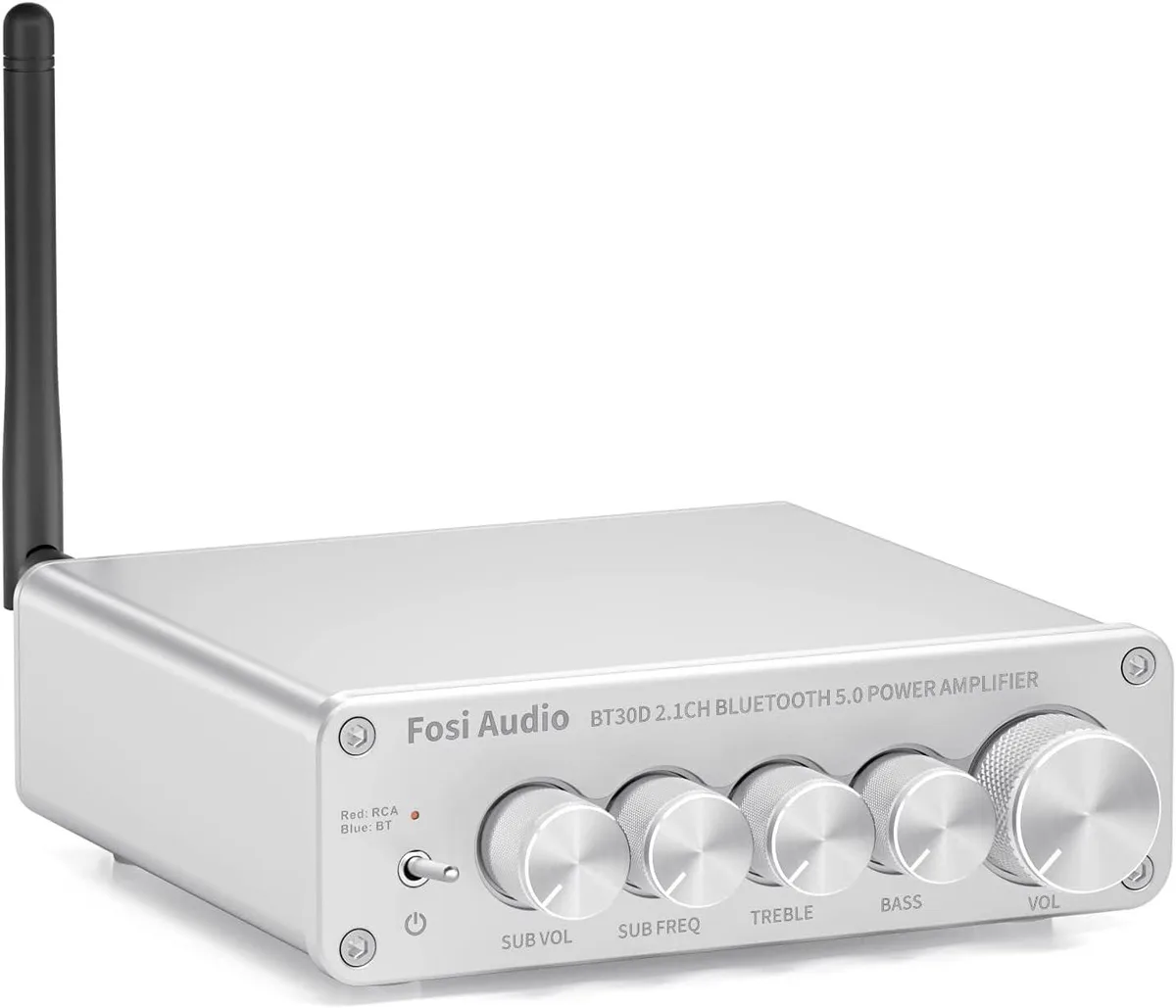 lelisten lelisten BT30D-S 2.1CH Bluetooth 5.0 Amplifier 50W x2+100W — product photo