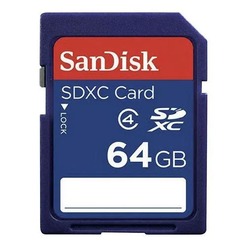 SanDisk SanDisk SDSDB-064G-B35 64GB SDXC memory card Class 4 15 — product photo