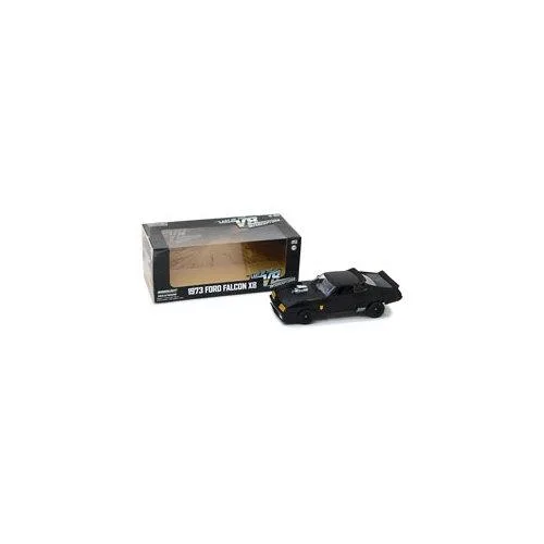 GREENLIGHT GREENLIGHT 1973 Ford Falcon XB Black "Last of the V8 Interceptors" 1/18 Diecast Vehicle — product photo