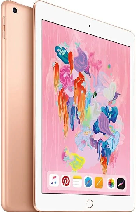 Apple Apple iPad 6th Gen A1954 128GB Gold tablet — product photo