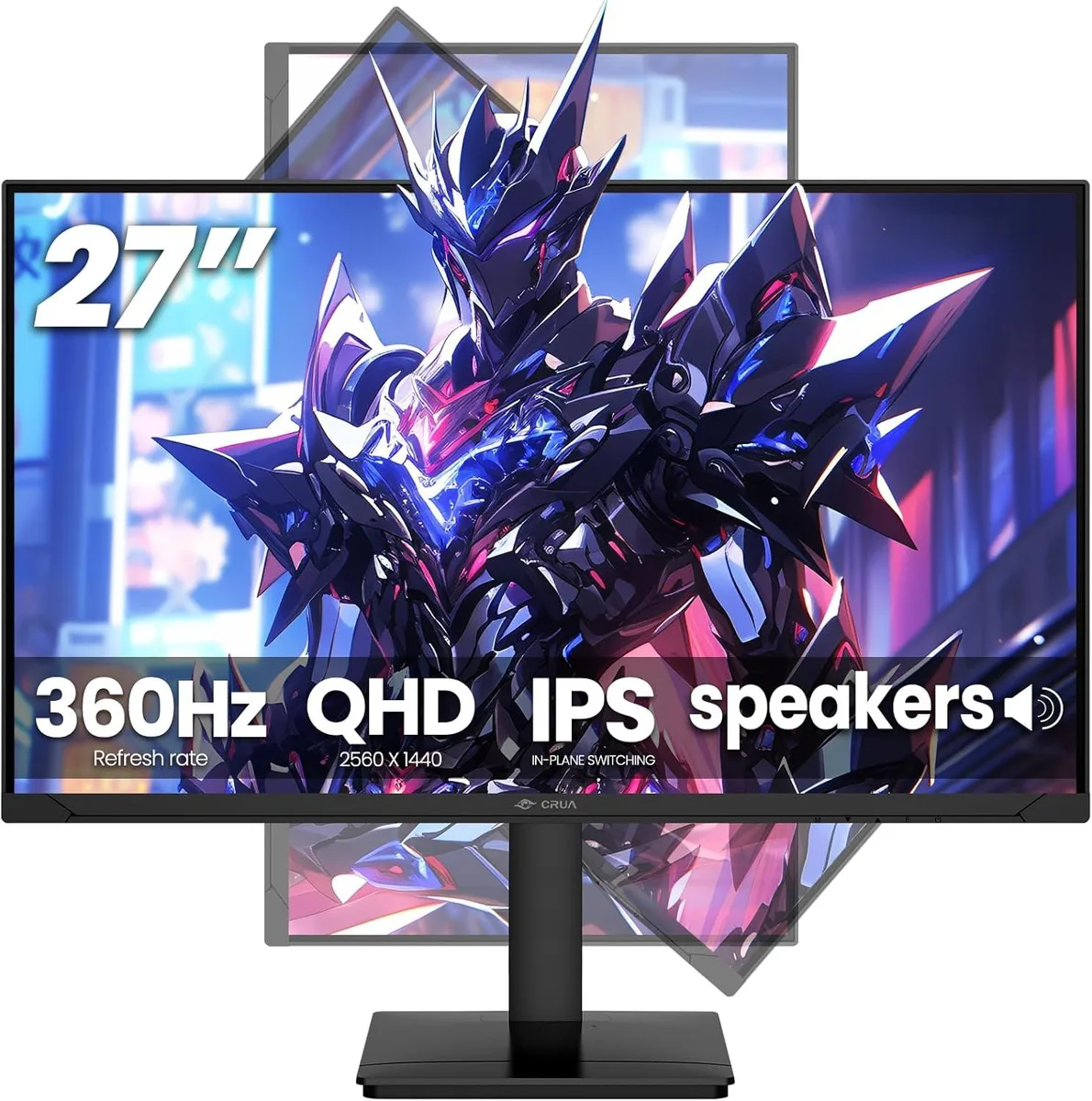 CRUA CRUA 27" QHD 360Hz Gaming Monitor — product photo