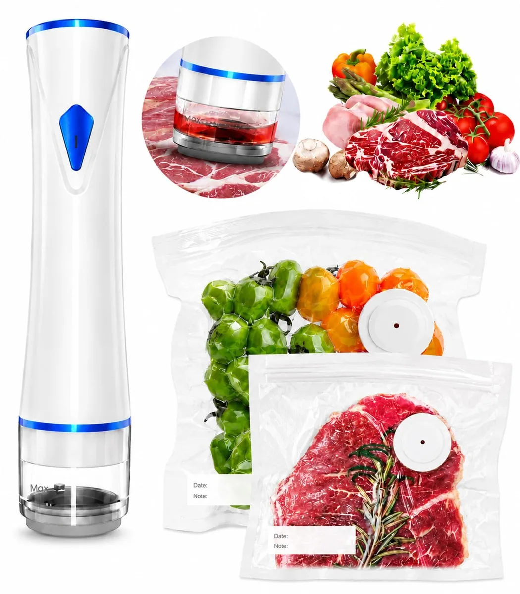 FoodSaver RROFKA Handheld Vacuum Sealer Machine 20 Bags 80 min 230 V 330 g — product photo