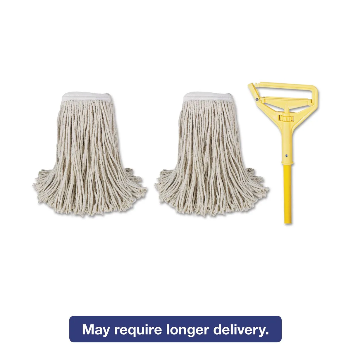 Boardwalk Boardwalk 5324C #24 Mop Kit 60" Handle Yellow — product photo
