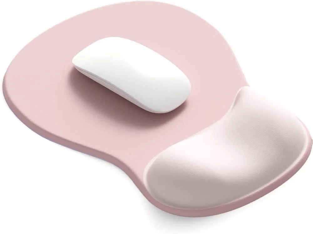 BAOFENG BAOFENG ErgoComfort Gel Wrist Rest Mouse Pad (02Pink Serenity) — product photo