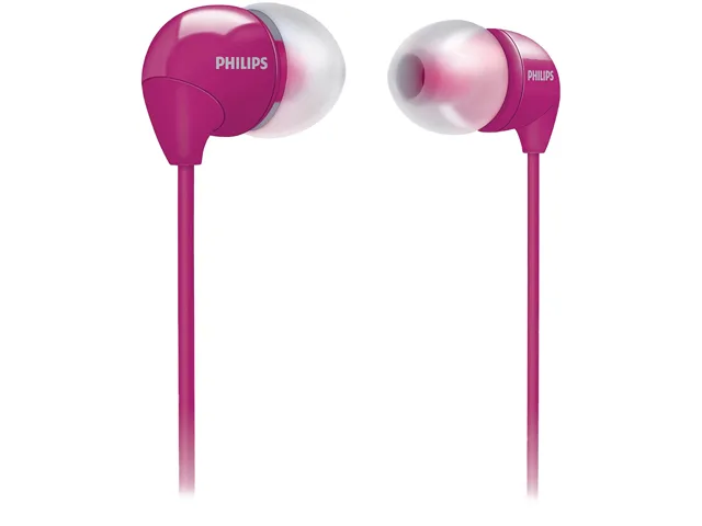 Philips Philips SHE3590PK/10 in-ear headphone pink 3.94 ft cord — product photo