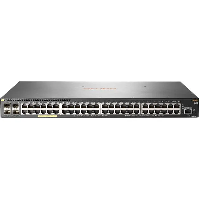 HP HP Aruba 2930F 48-port PoE+ 4x SFP+ 740W network switch — product photo