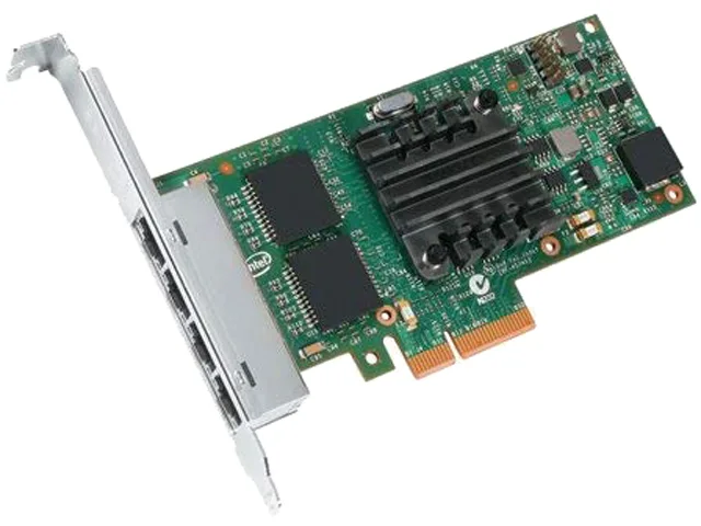Intel Intel I350T4V2BLK network card 4 x RJ45 PCIe 2.1 x4 — product photo