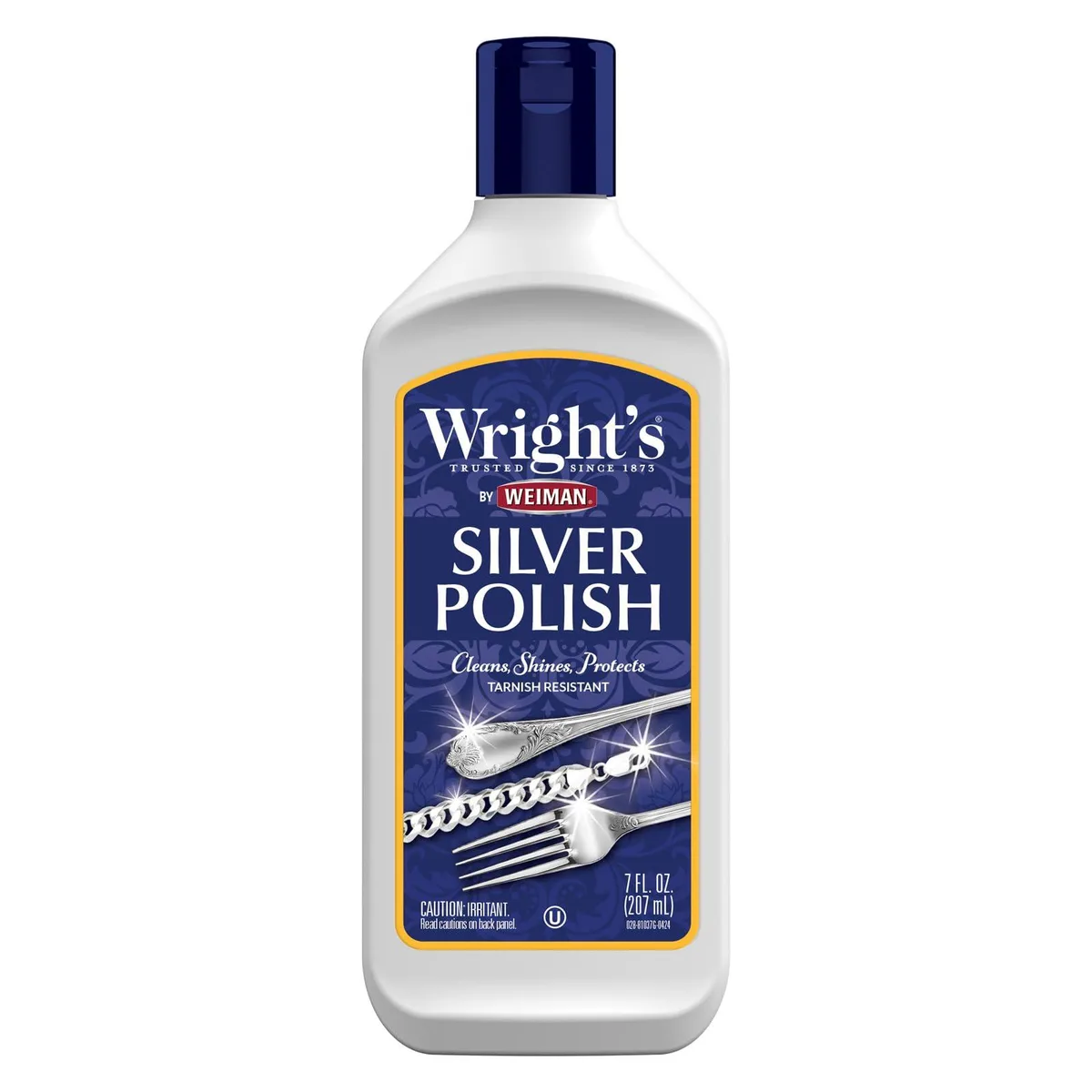 White liquid metal polish in 7.05 oz bottle