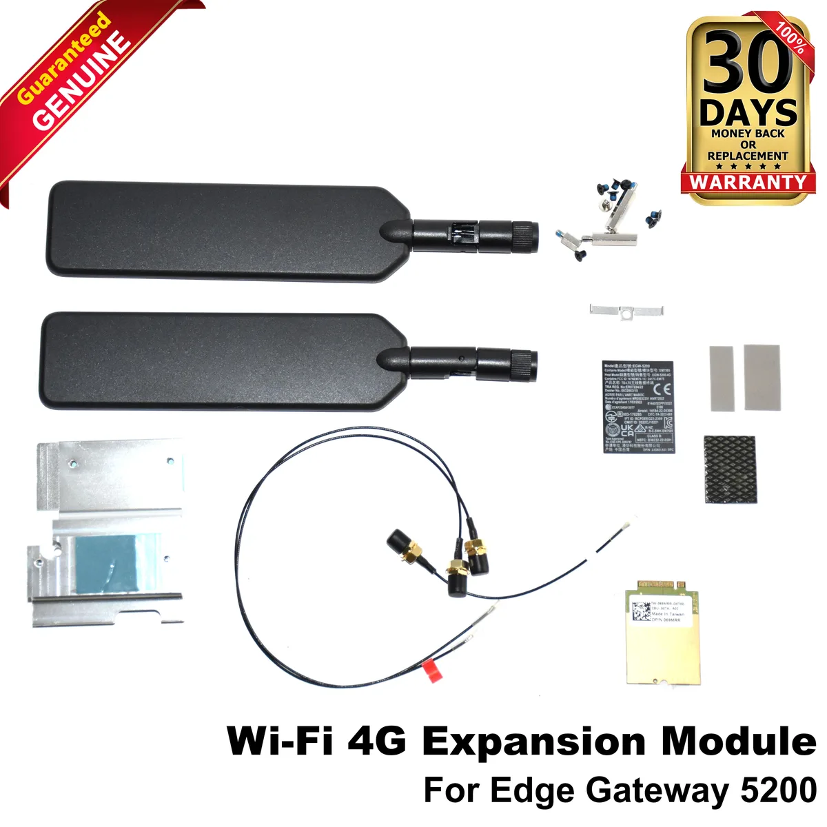 DELL DELL EM7565 69MRR WiFi 4G WWAN Antenna Assembly 5200 — product photo