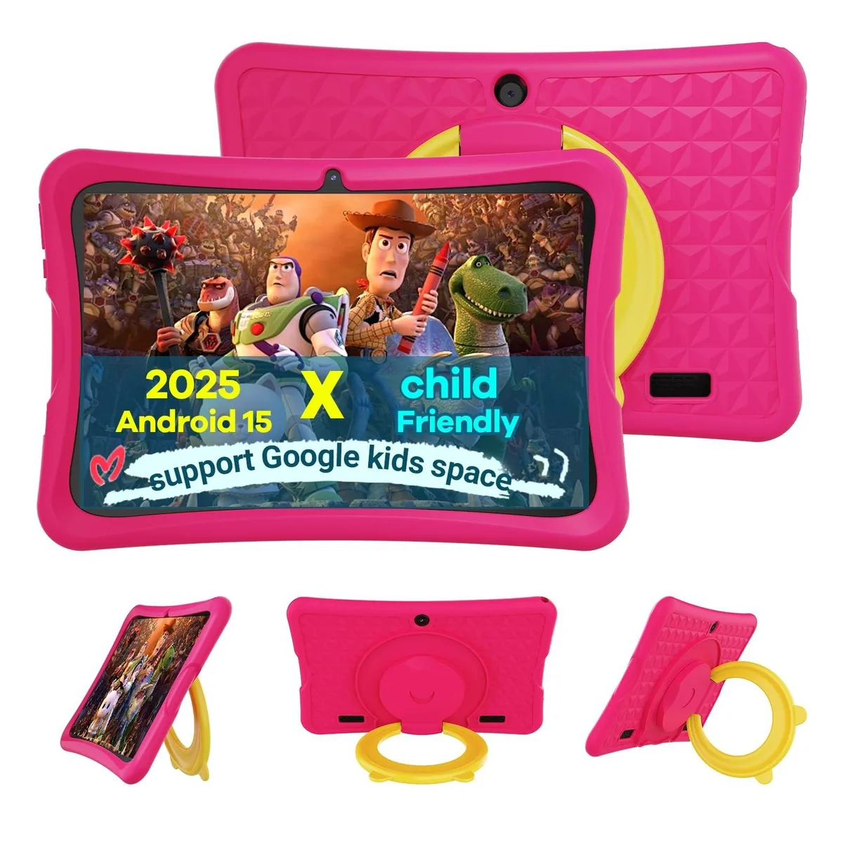 Digiland Digiland 10.1" Android 15 Kids Tablet 6GB 32GB with Proof Case — product photo