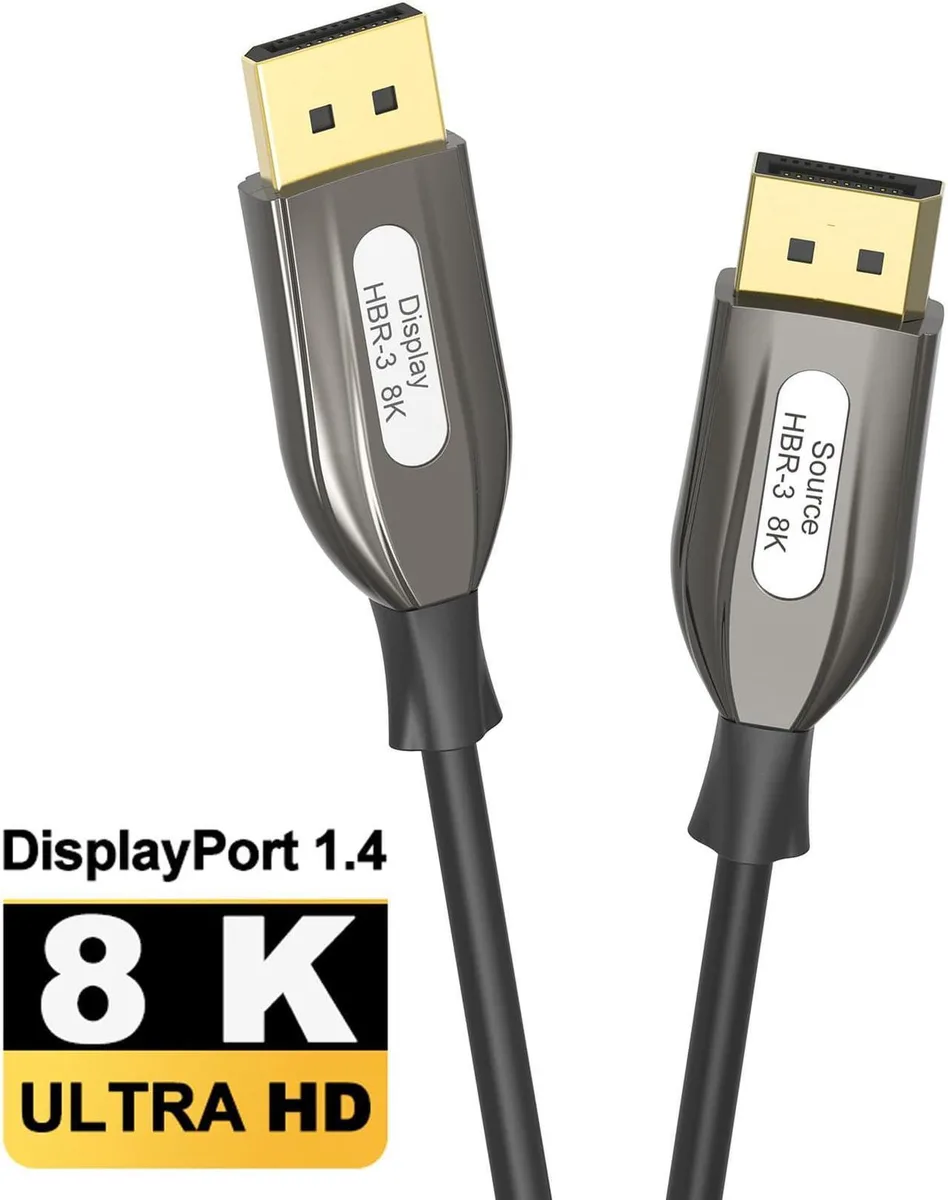 SMUGDESK SMUGDESK 16ft 8K DisplayPort 1.4 Fiber Optic Cable — product photo