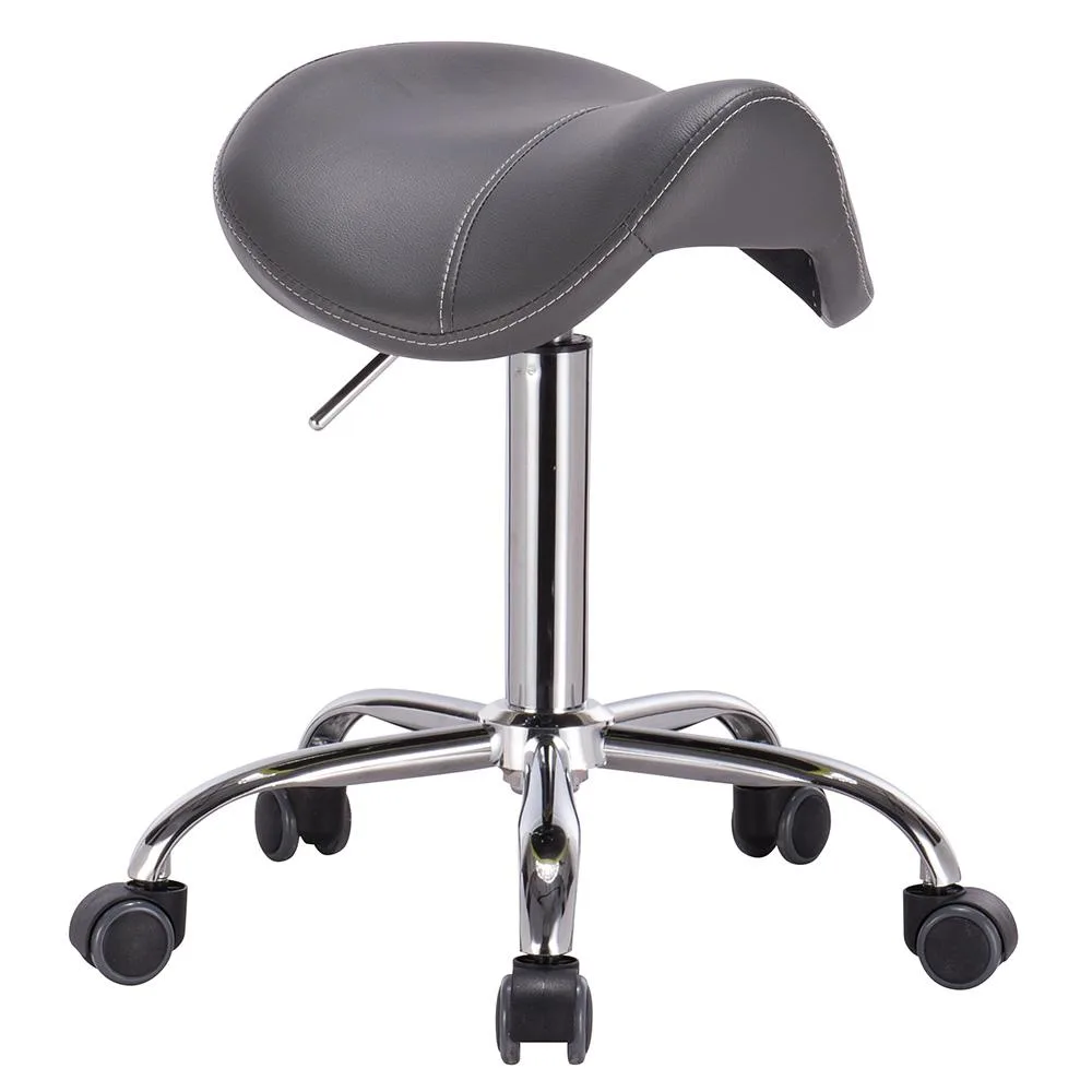 Vandue Corporation Vandue Corporation Mercury Adjustable Height Massage Barstool Black 18-23in 360° Swivel 300lb 10.75kg — product photo