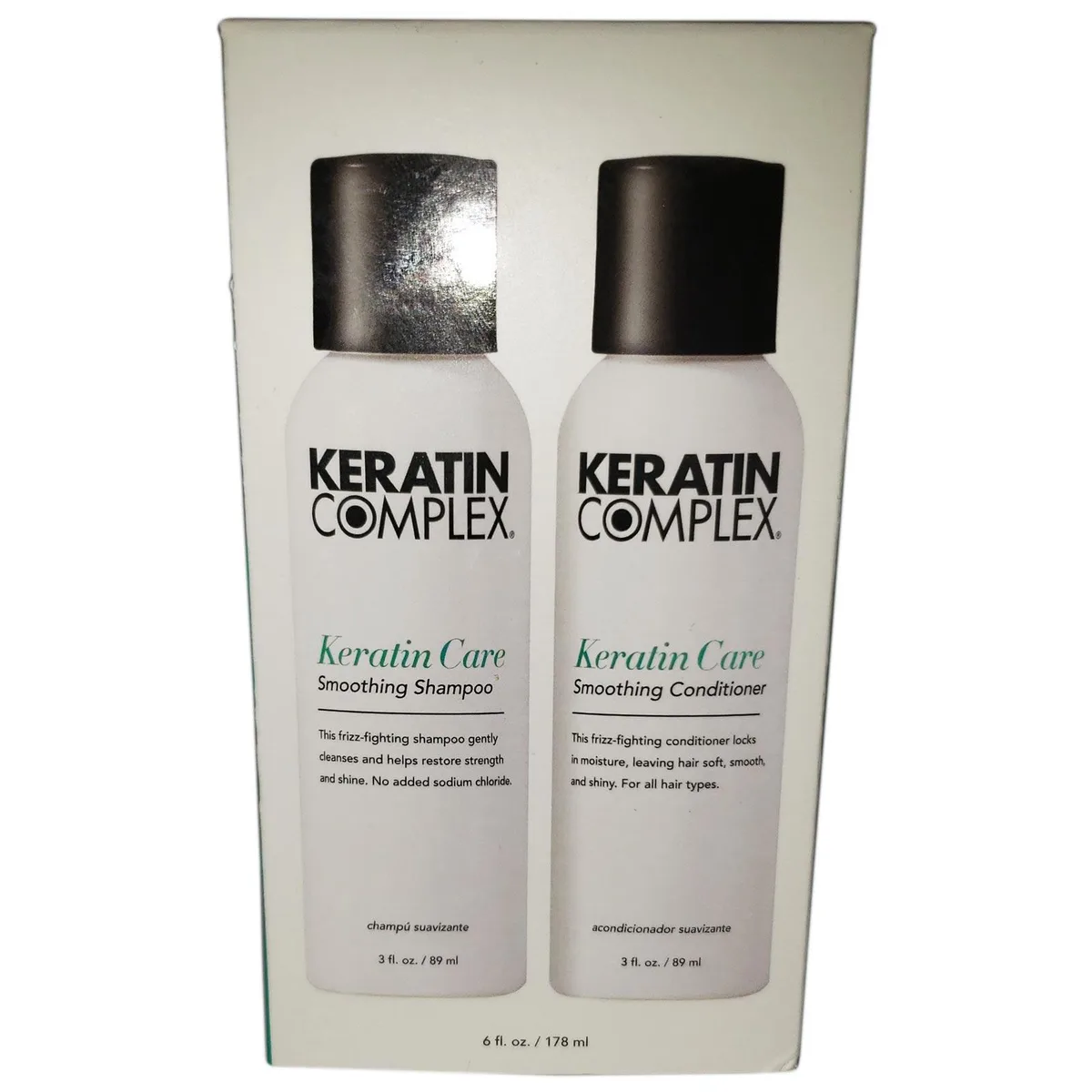Keratin Complex Keratin Complex Keratin Care Smoothing Shampoo Conditioner 2x89 Gram — product photo