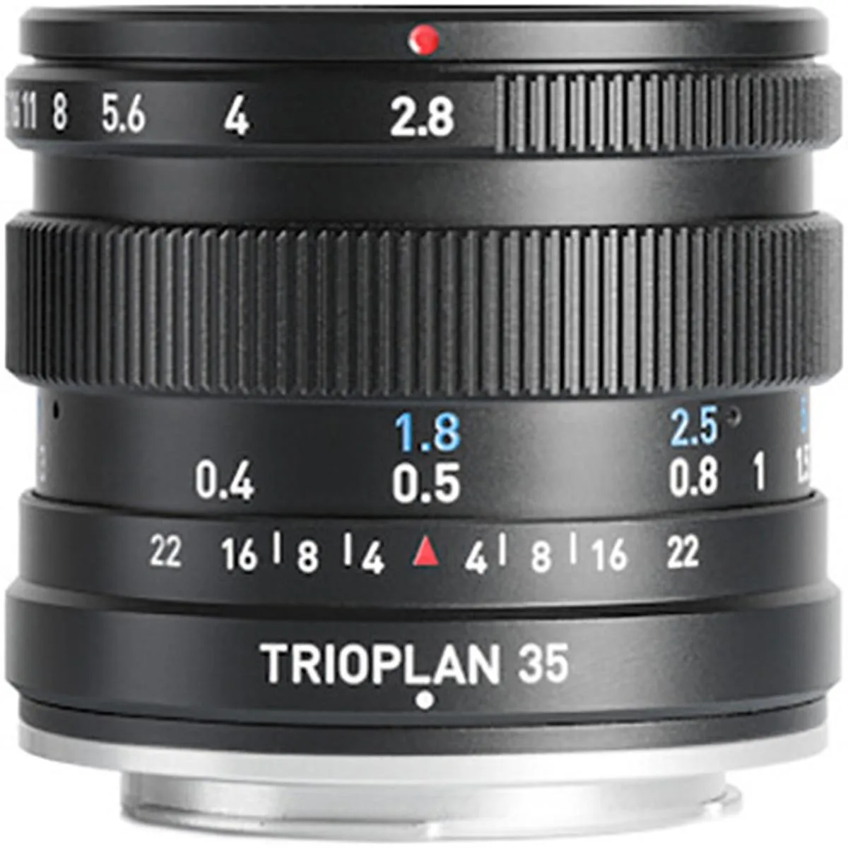 Meyer-Optik Gorlitz Meyer-Optik Gorlitz Trioplan 35mm f/2.8 II camera lens — product photo