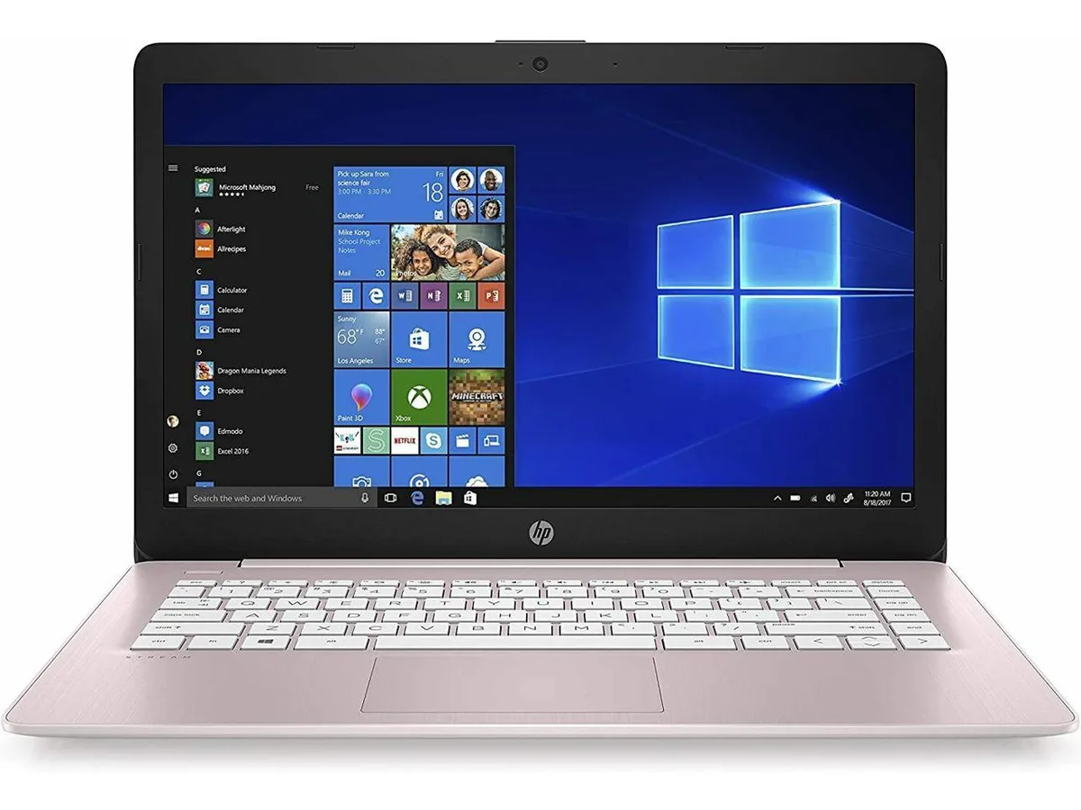 HP HP Stream 14-cb172wm 2-in-1 laptop 14.0" 4GB 64GB Pink — product photo