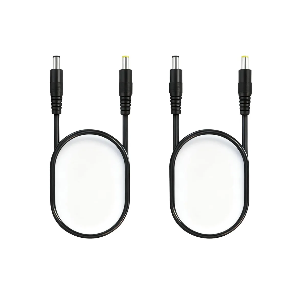  IMIYORE 3.3ft 5.5x2.1mm to 5.5x2.5mm Male to Male 12V DC Power Extension Cord 2pcs — product photo