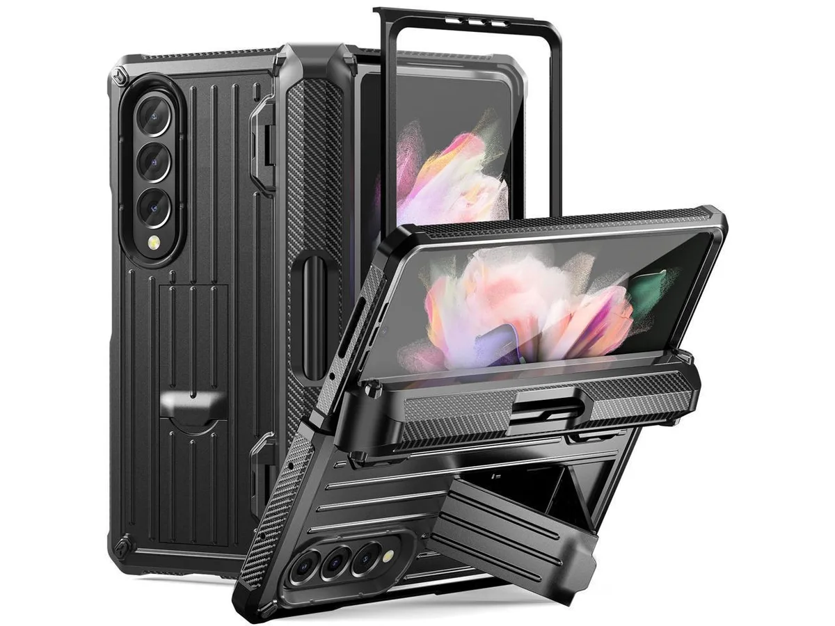 BONAEVER BONAEVER Case for Samsung Galaxy Z Fold 3 5G 2021 with S Pen Slot — product photo