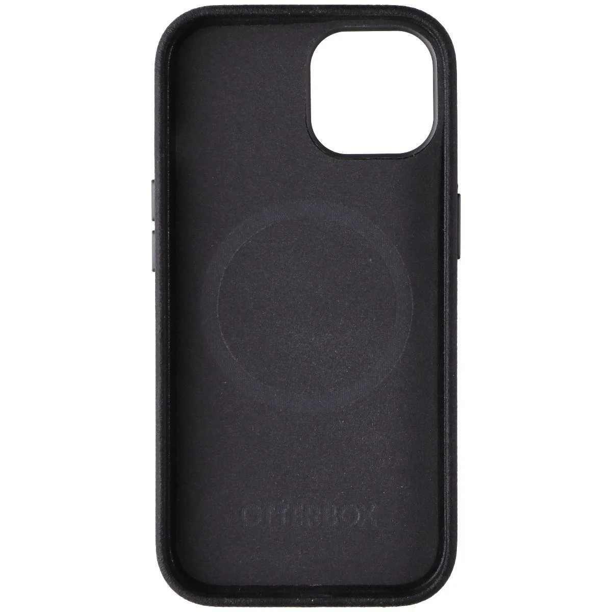 OtterBox OtterBox Symmetry Cactus Leather MagSafe Case iPhone 15 Black — product photo