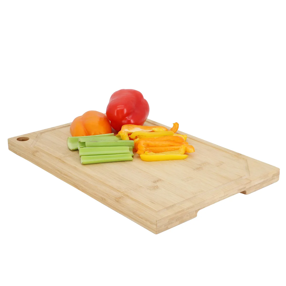 MegaChef MegaChef 17.5 x 12 Inch Bamboo Cutting Board — product photo