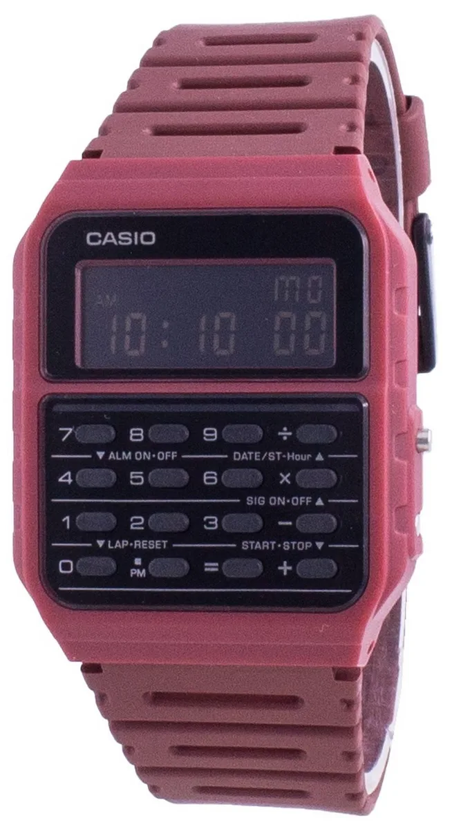 CASIO CASIO CA-53WF-4B Data Bank Dual Time watch 34.00 mm 30m — product photo