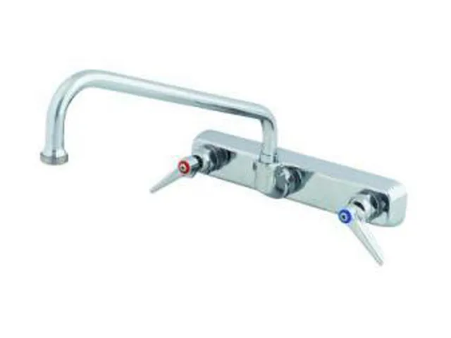 T&amp;S Brass T&amp;S Brass B-1128 8" Centerset 2-Handle Workboard Bath Faucet Chrome — product photo