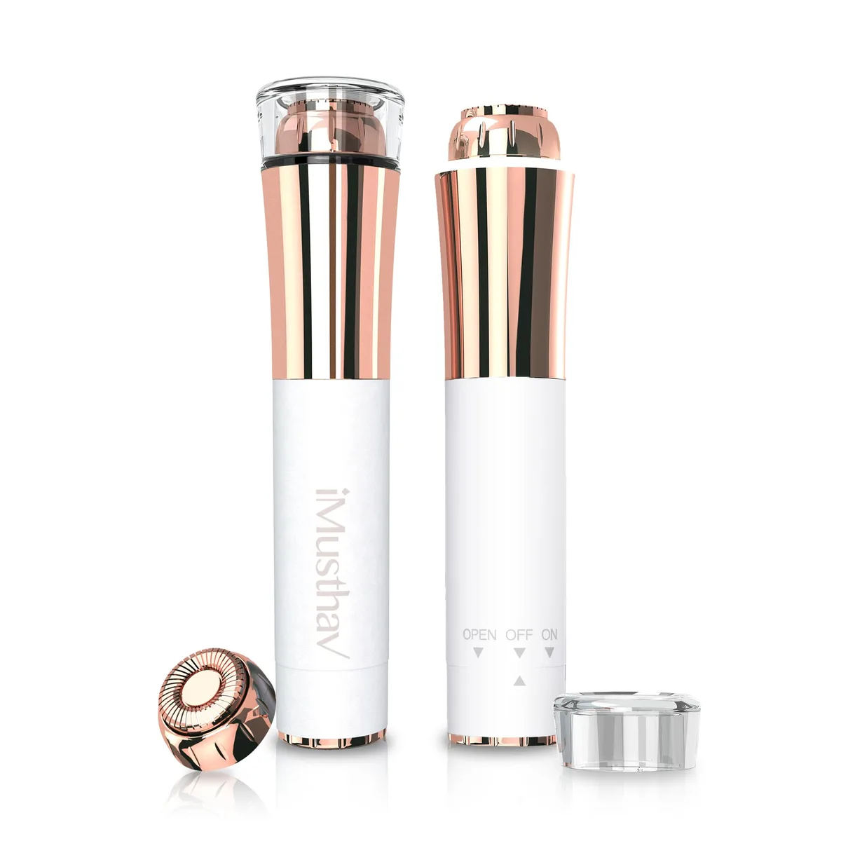 iMusthav iMusthav MV100-A2 13mm 18K gold 360° LED shavers for women — product photo