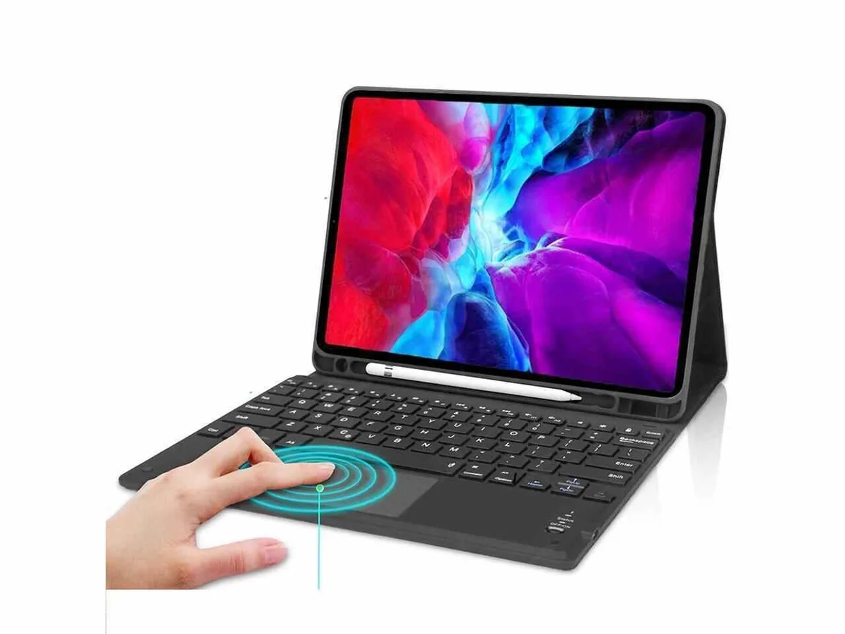 BONAEVER BONAEVER 2nd iPad Pro 12.9 2015 2017 keyboard case with trackpad — product photo