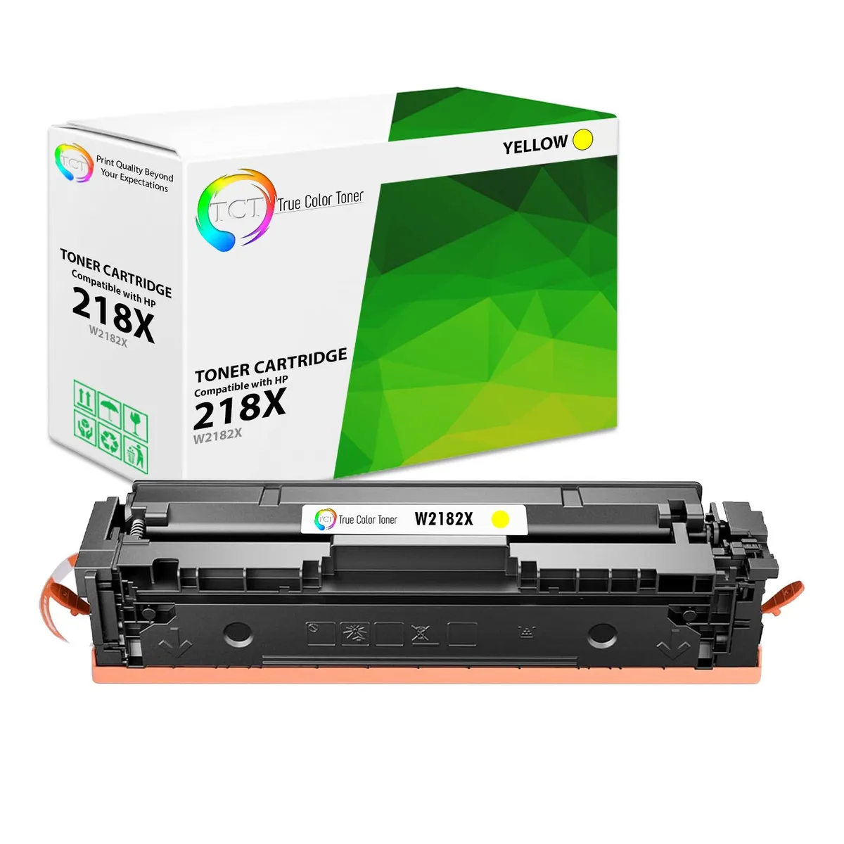 True Color Toner True Color Toner W2182X Yellow High Yield Toner Cartridge 2500 Pages — product photo