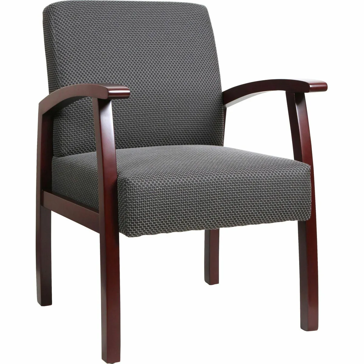 Lorell Lorell 68551 Guest Chair Charcoal 24x25x35.5 office furniture — product photo