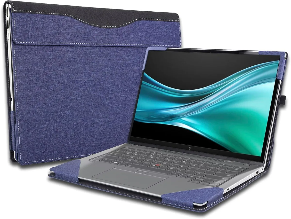 BONAEVER BONAEVER 14 inch Hard Case Blue EliteBook 840 845 G9 G10 G11 x360 1040 ZBook Firefly — product photo