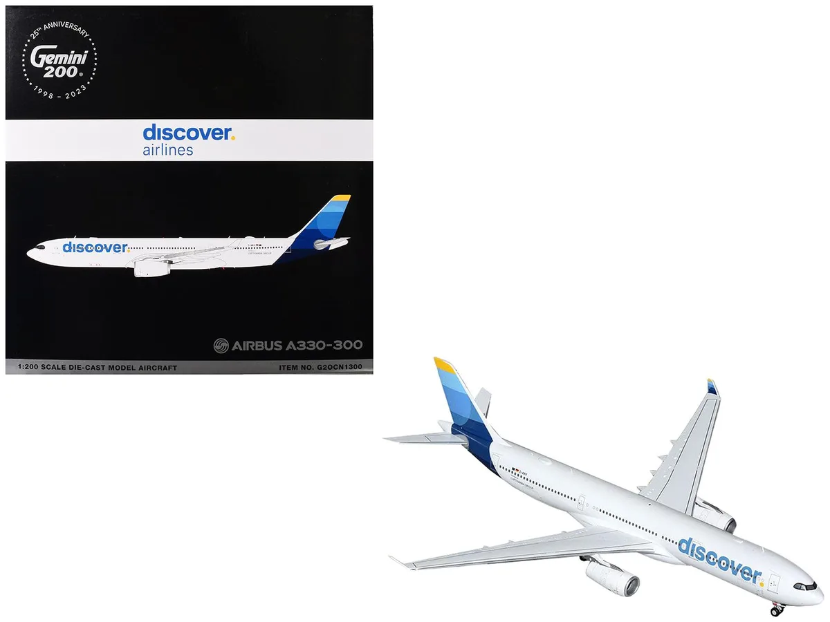 GeminiJets GeminiJets Airbus A330-300 Discover Airlines 1/200 Diecast Hobby Collectible — product photo