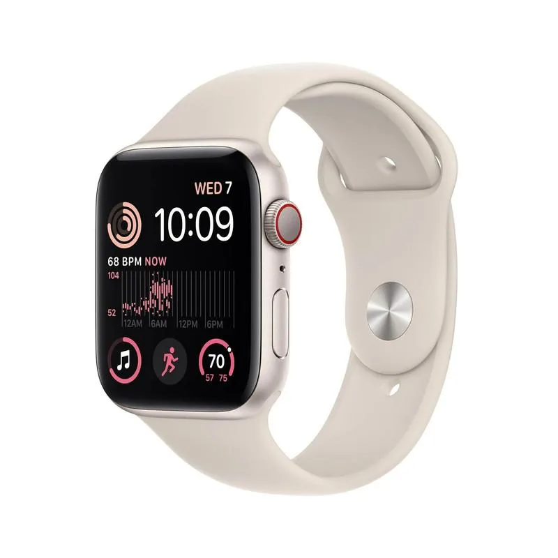 Apple Apple Watch SE 2 44 mm Starlight GPS + Cellular 32 GB — product photo