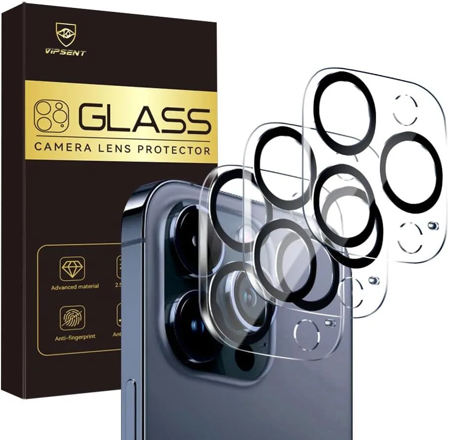 NuoTo NuoTo Camera Lens Protector for iPhone 15 Pro 6.1 and 15 Pro Max 6.7 3-Pack — product photo