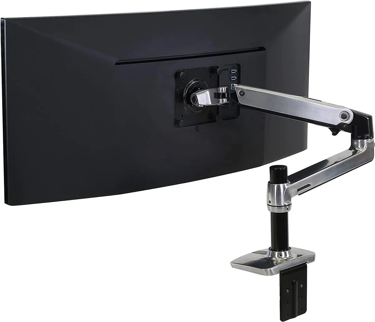 Ergotron Ergotron LX Single Monitor Arm 34 in 25 lbs Polished Aluminum — product photo