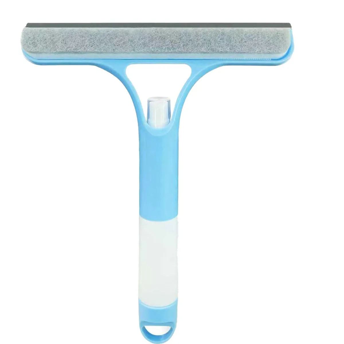  3-in-1 Window Squeegee Spray Cleaner Blue — product photo
