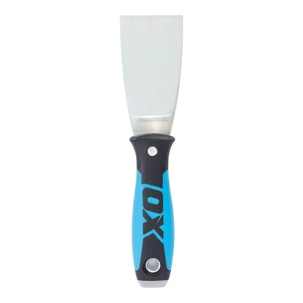 OX Tools Pro stainless steel joint knife with tapered DURAGRIP handle and brass hammer end
