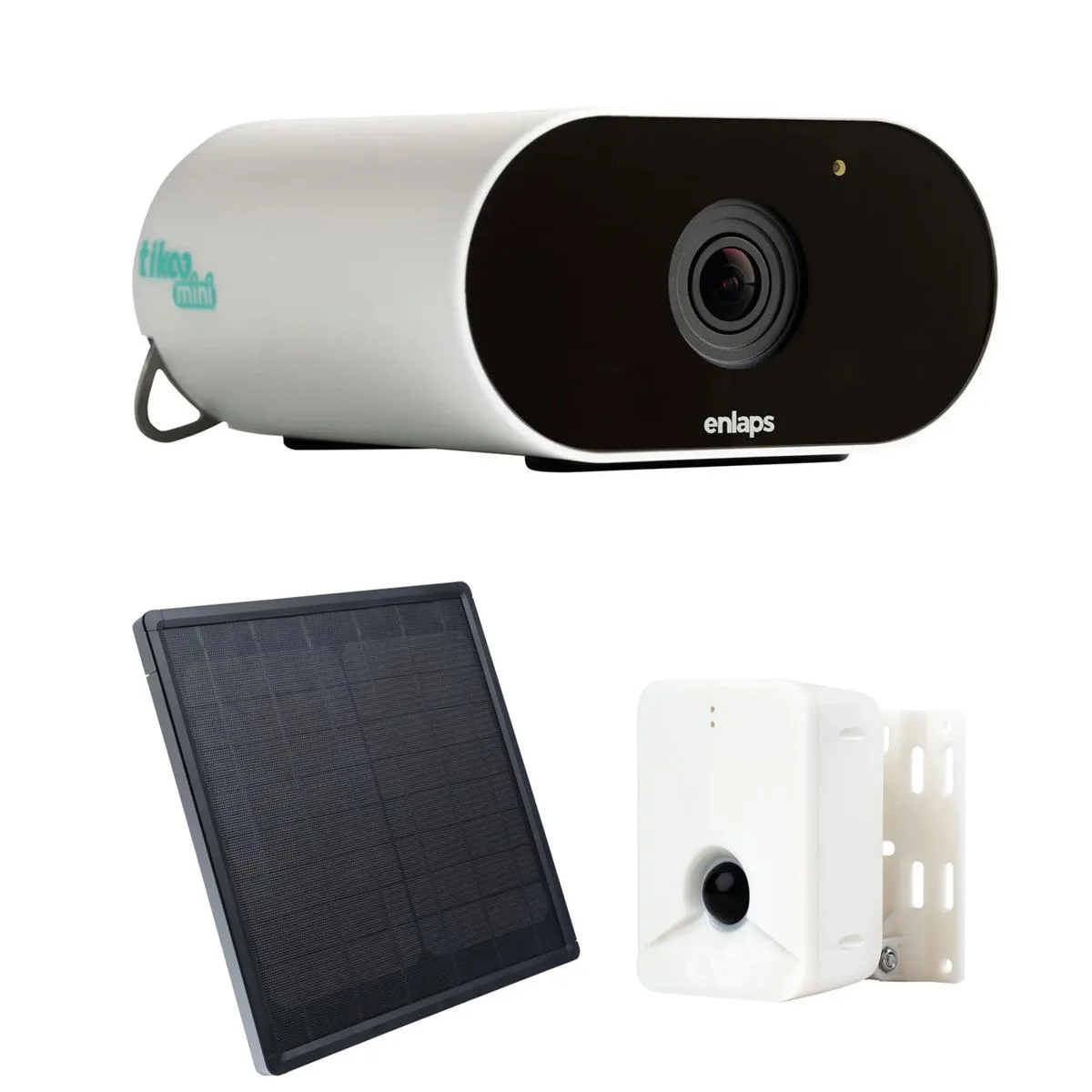 enlaps enlaps Tikee Mini+ 12MP 4K Timelapse Camera Pack with Sentinel Smart Detector and Solar Panel — product photo